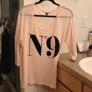 Rose gold Divided sweater M